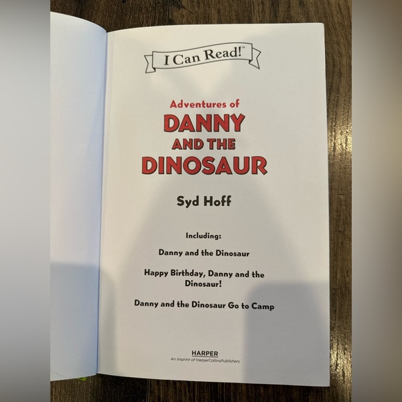 Book Lot of 2 Hard Cover Children’s Books, Dinosaur Hunt & Danny the Dinosaur - Picture 2 of 3